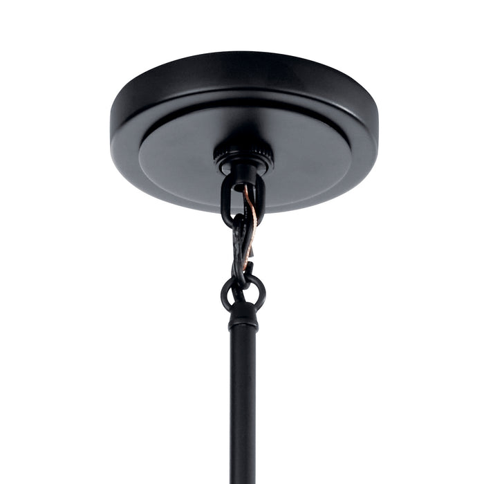 Kichler 52405BK One Light Mini Pendant, Black