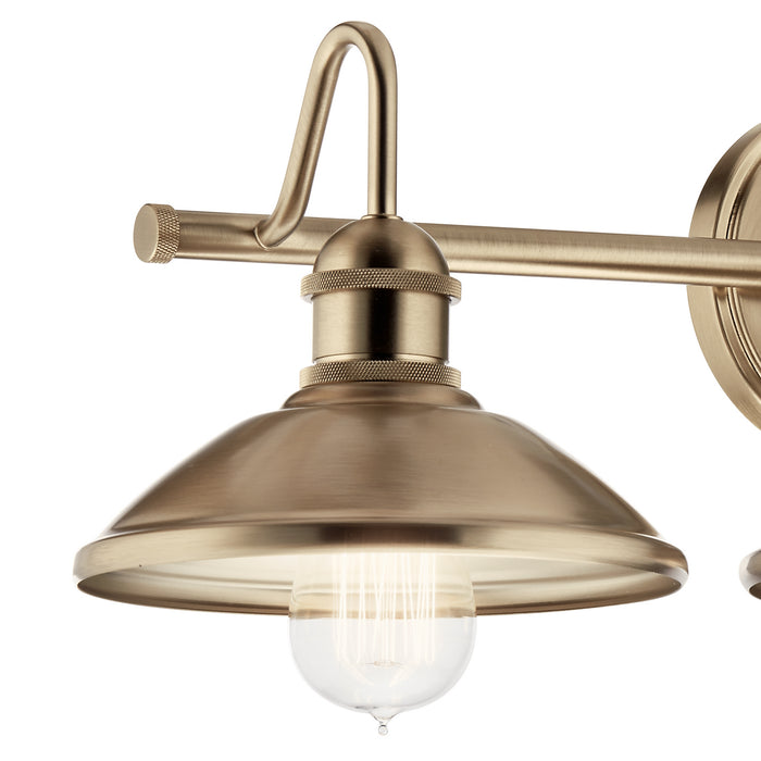 Kichler 45945CPZ Three Light Bath, Champagne Bronze