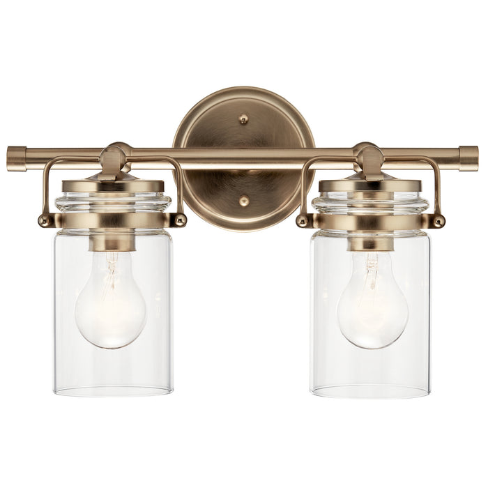 Kichler 45688CPZ Two Light Bath, Champagne Bronze