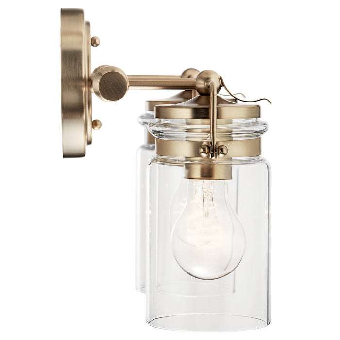 Kichler 45688CPZ Two Light Bath, Champagne Bronze