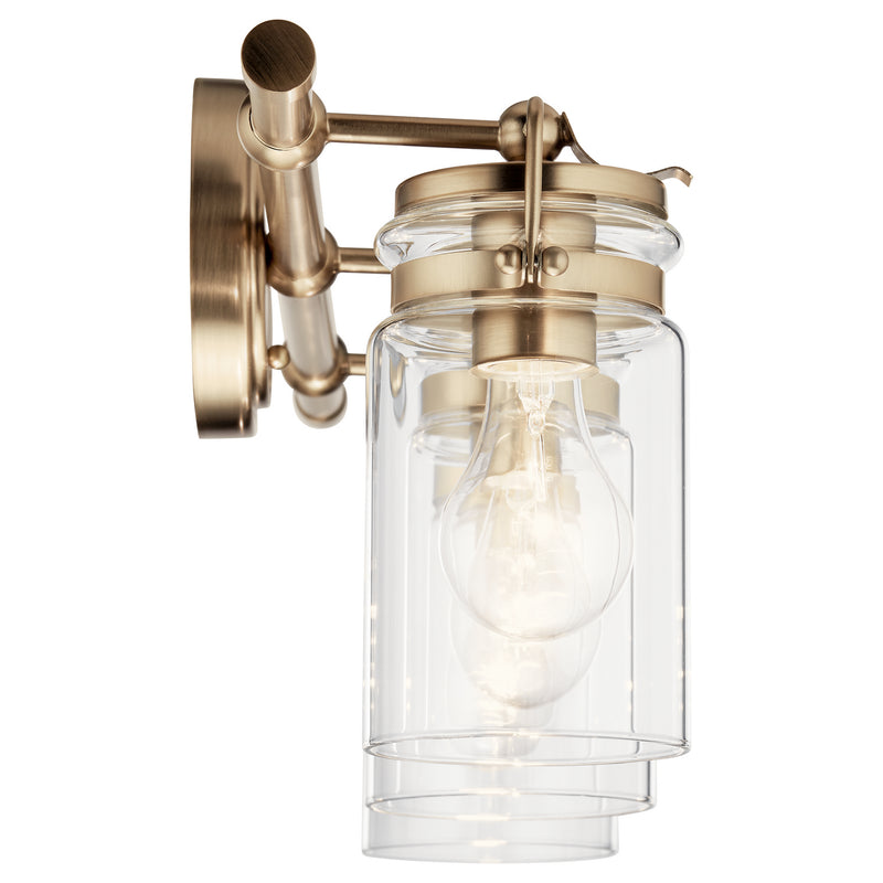 Kichler 45689CPZ Three Light Bath, Champagne Bronze