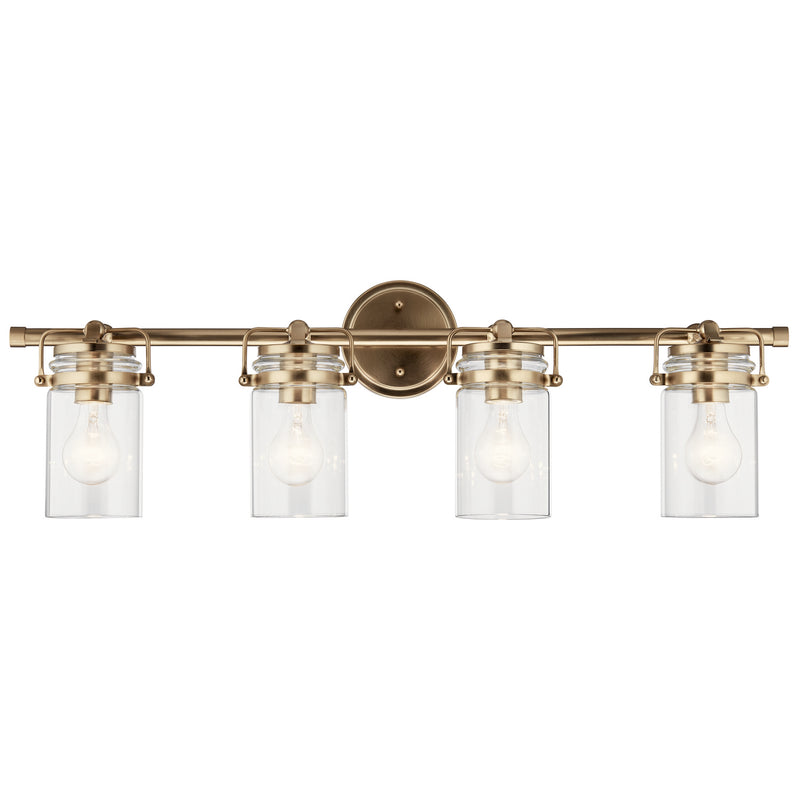 Kichler 45690CPZ Four Light Bath, Champagne Bronze