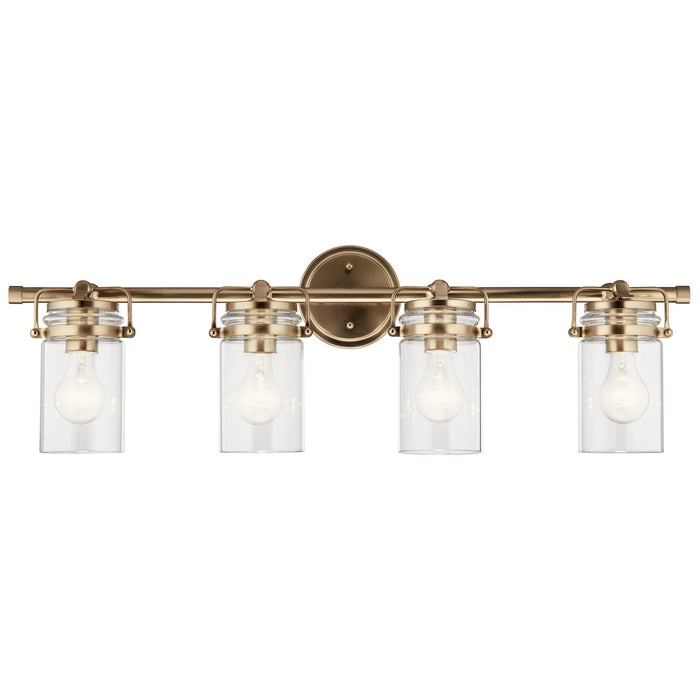 Kichler 45690CPZ Four Light Bath, Champagne Bronze