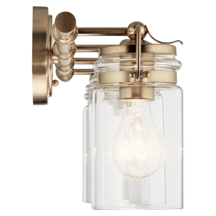 Kichler 45690CPZ Four Light Bath, Champagne Bronze