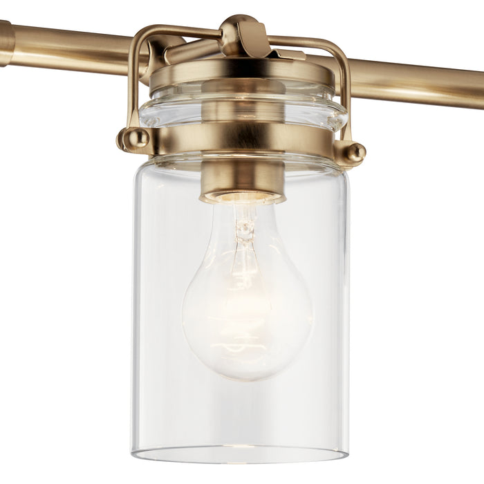 Kichler 45690CPZ Four Light Bath, Champagne Bronze