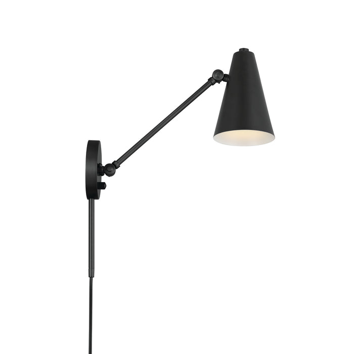 Kichler 52485BKB One Light Wall Sconce, Black