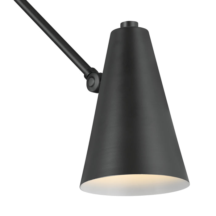 Kichler 52486BKB One Light Wall Sconce, Black