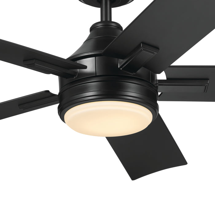 Kichler 310126SBK 52" Ceiling Fan, Satin Black
