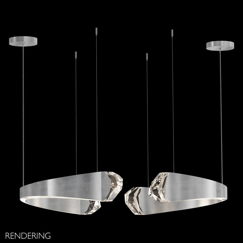 Fine Art 931840-1ST LED Pendant, Silver