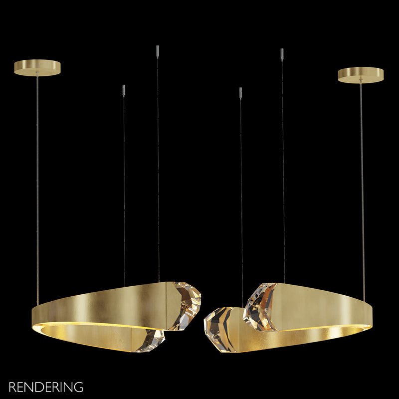 Fine Art 931840-2ST LED Pendant, Gold