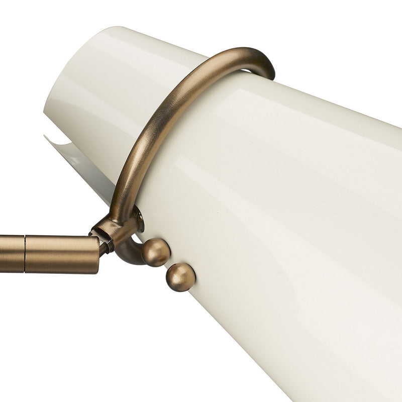 Golden 2122-1W MBS-GE One Light Wall Sconce, Modern Brass