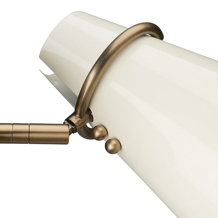 Golden 2122-BA3 MBS-GE Three Light Bath Vanity, Modern Brass