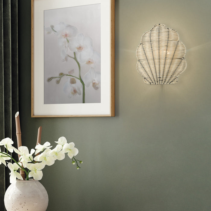 Golden 2382-WSC BLK-NW One Light Wall Sconce, Matte Black