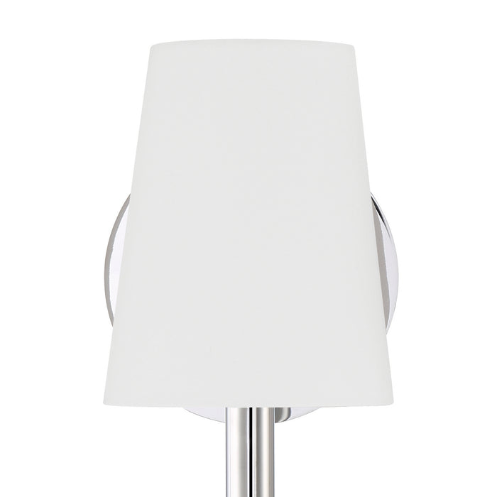 Crystorama PAY-921-CH One Light Wall Sconce, Polished Chrome