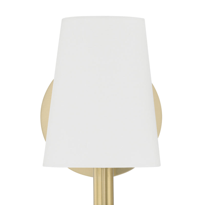 Crystorama PAY-921-VG One Light Wall Sconce, Vibrant Gold