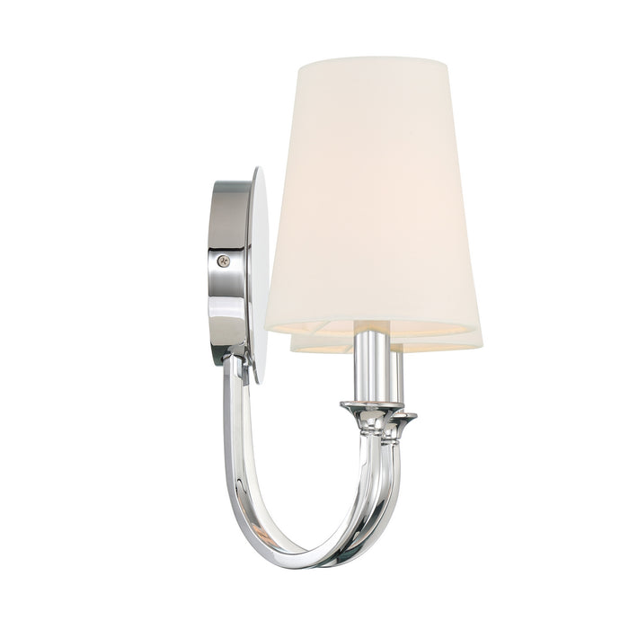 Crystorama PAY-922-CH Two Light Wall Sconce, Polished Chrome