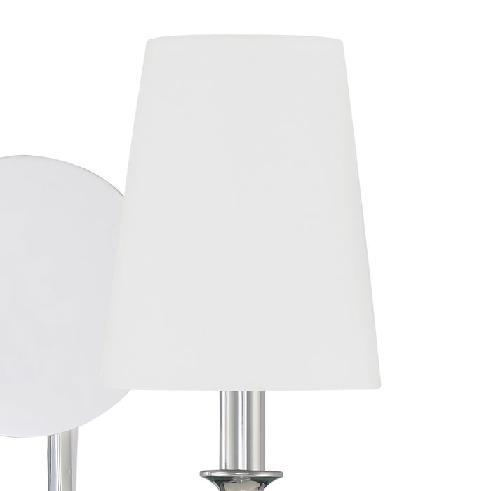 Crystorama PAY-922-CH Two Light Wall Sconce, Polished Chrome