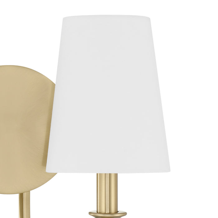 Crystorama PAY-922-VG Two Light Wall Sconce, Vibrant Gold