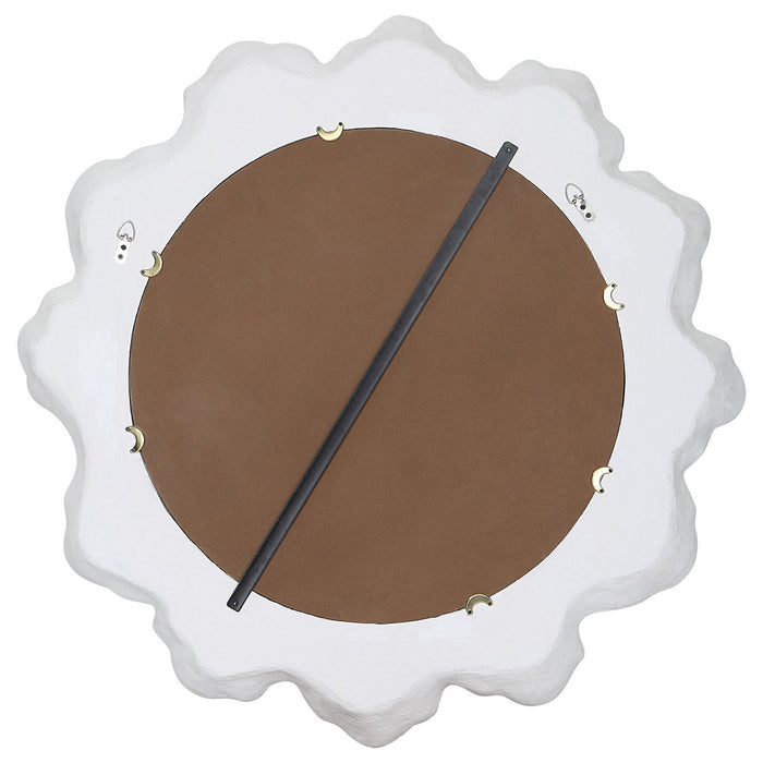 Uttermost 09797 Mirror, Matte White