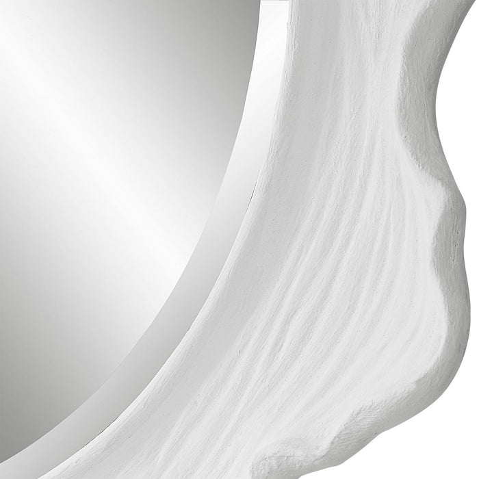 Uttermost 09797 Mirror, Matte White
