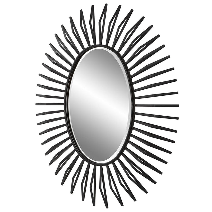 Uttermost 09800 Mirror, Matte Black