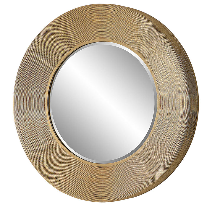 Uttermost 09801 Mirror, Metallic Gold Leaf