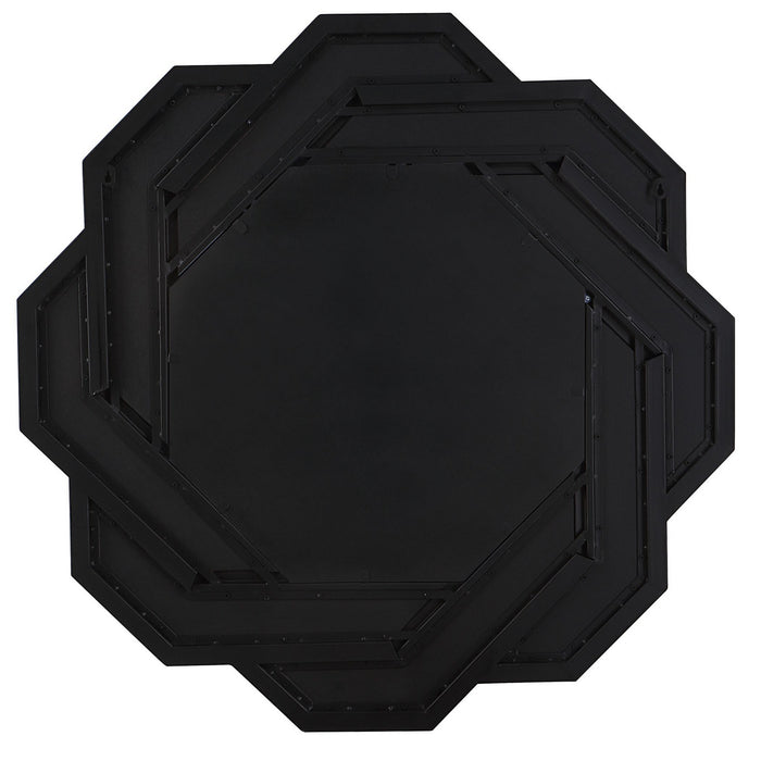 Uttermost 09802 Mirror, Satin Black