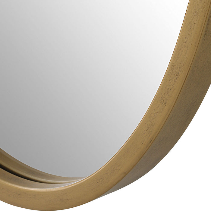 Uttermost 09812 Mirror, Aged Gold