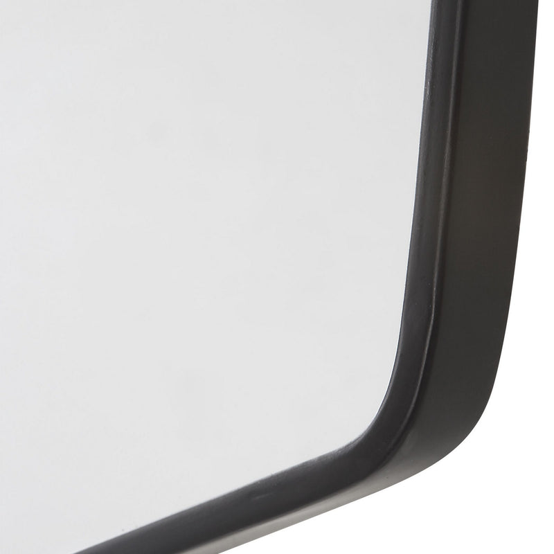 Uttermost 09813 Mirror, Satin Black