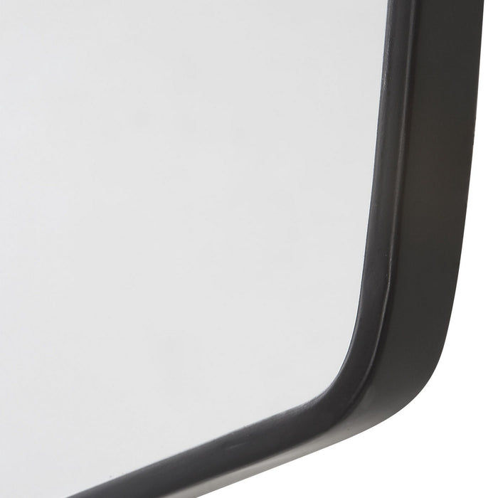 Uttermost 09813 Mirror, Satin Black