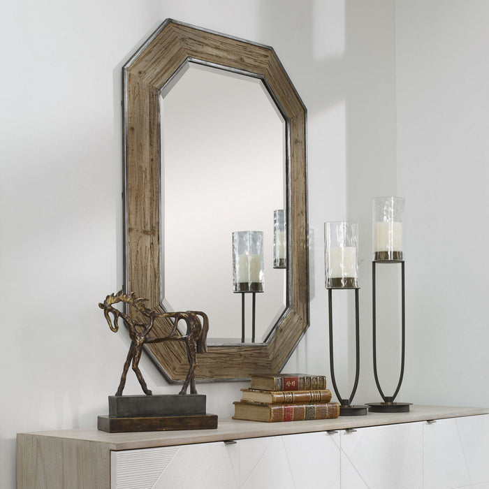 Uttermost 09821 Mirror, Burnished Silver