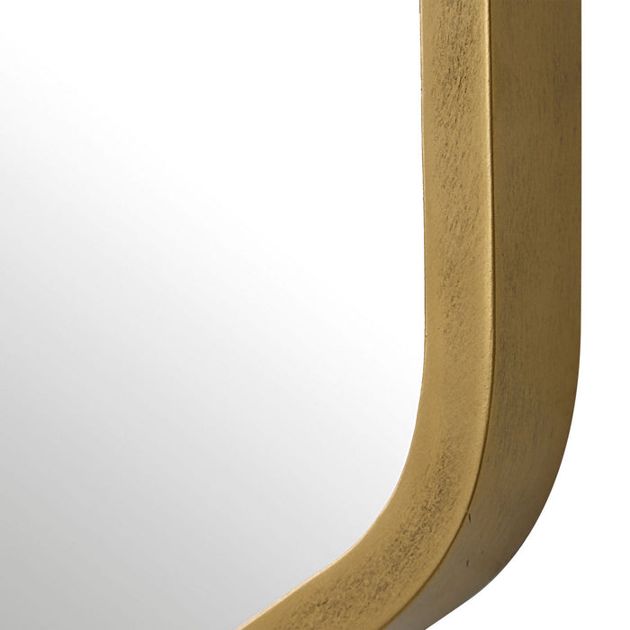 Uttermost 09826 Mirror, Aged Gold