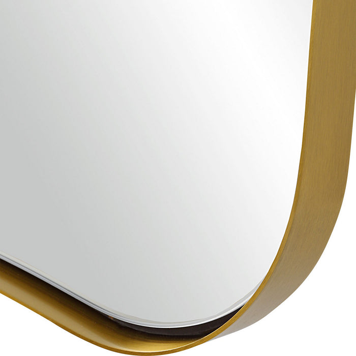 Uttermost 09839 Mirror, Antique Brass