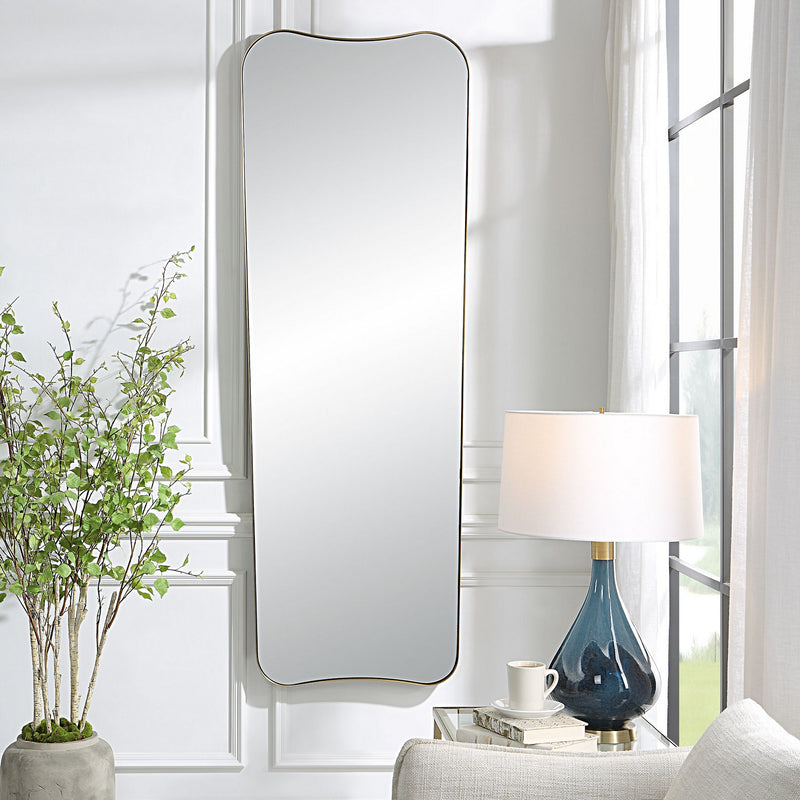 Uttermost 09839 Mirror, Antique Brass
