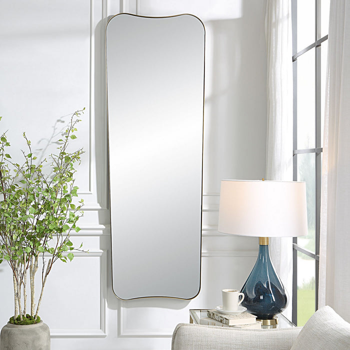 Uttermost 09839 Mirror, Antique Brass