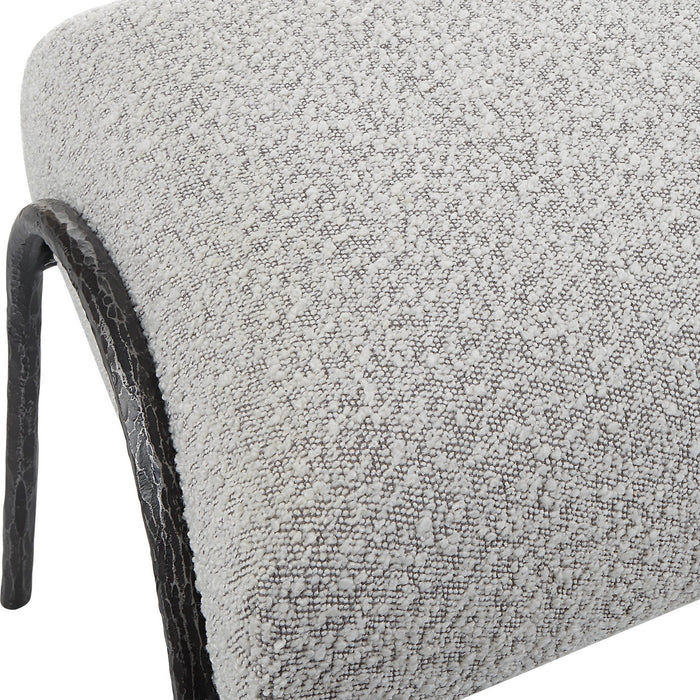 Uttermost 23685 Bench, Natural Aged Black