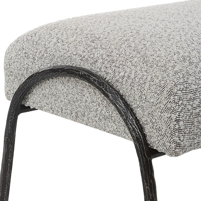 Uttermost 23685 Bench, Natural Aged Black