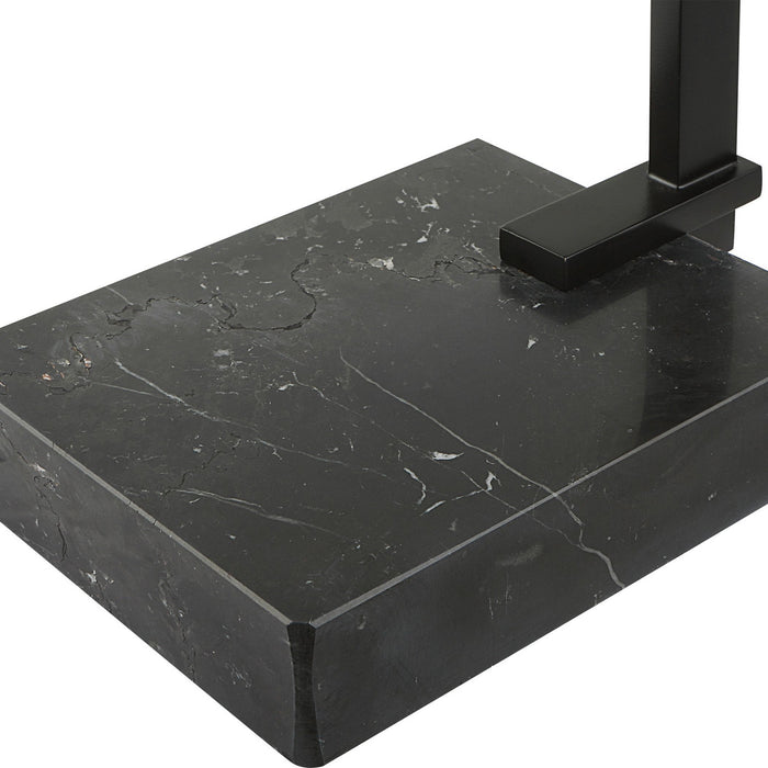 Uttermost 25219 Accent Table, Satin Black