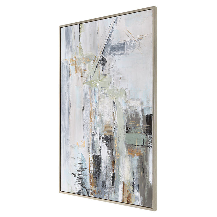 Uttermost 41442 Canvas Art, Silver