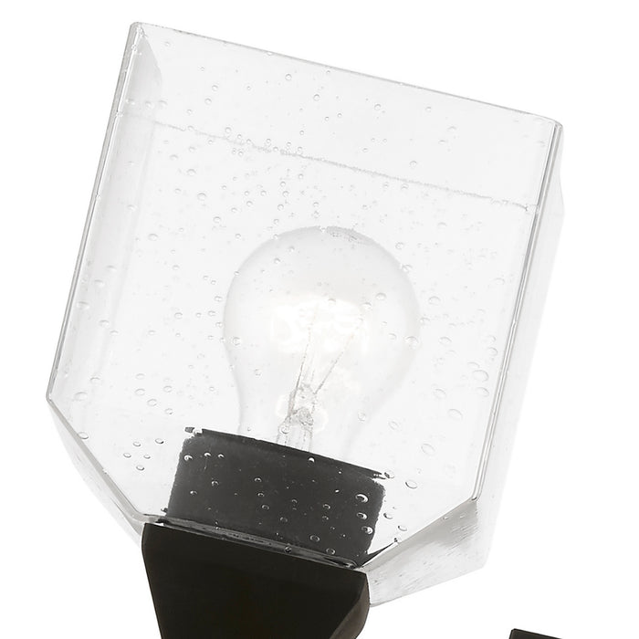 Livex Lighting 10382-04 Two Light Vanity Sconce, Black