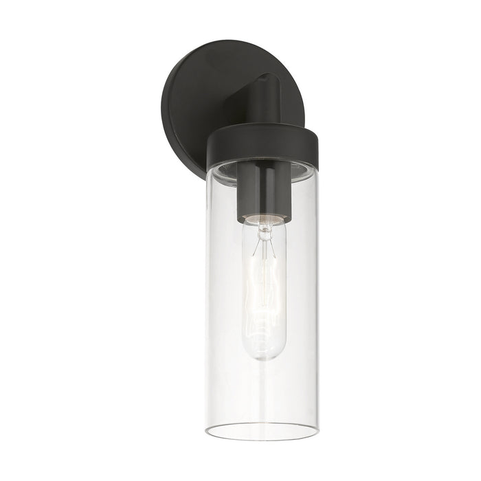 Livex Lighting 16171-04 One Light Wall Sconce, Black