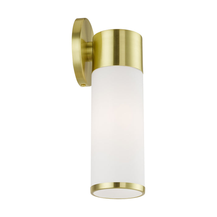 Livex Lighting 16561-12 One Light Wall Sconce, Satin Brass