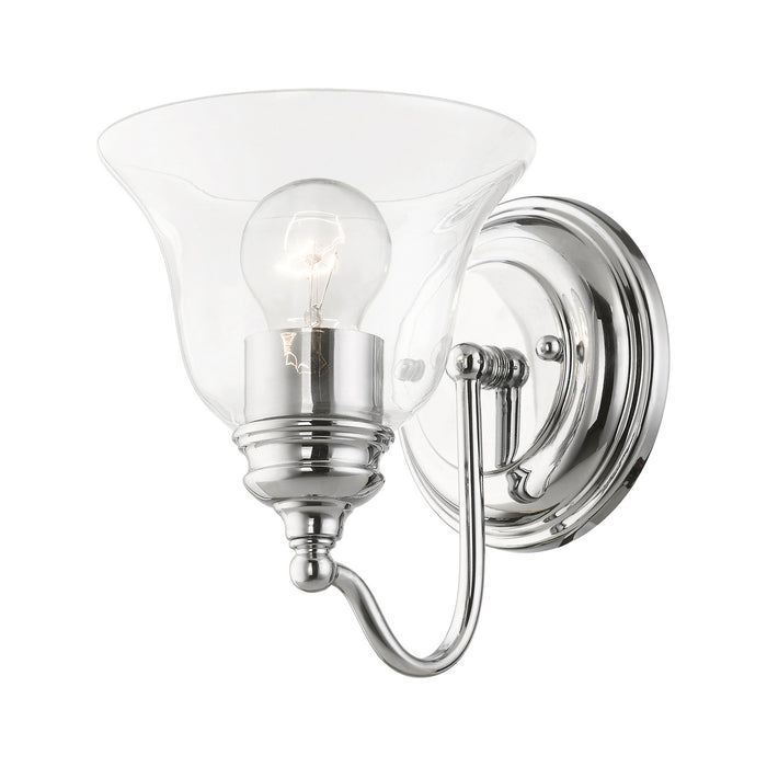 Livex Lighting 16931-05 One Light Vanity Sconce, Polished Chrome