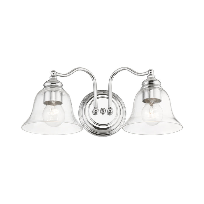 Livex Lighting 16932-05 Two Light Vanity Sconce, Polished Chrome