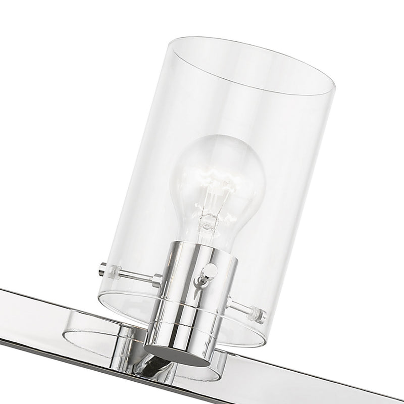 Livex Lighting 17235-05 Five Light Vanity Sconce, Polished Chrome