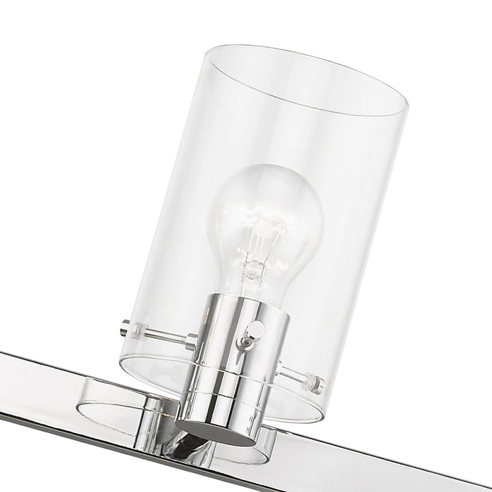 Livex Lighting 17235-05 Five Light Vanity Sconce, Polished Chrome