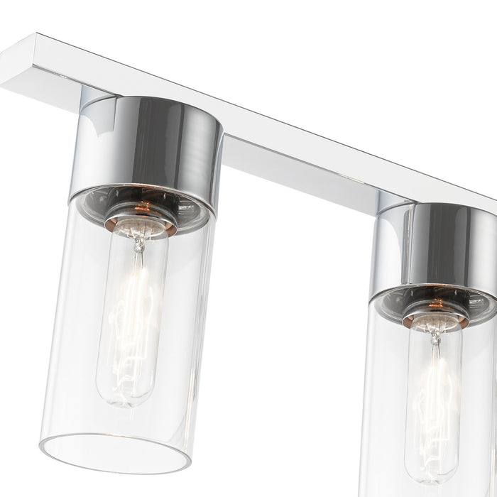 Livex Lighting 17315-05 Five Light Vanity Sconce, Polished Chrome