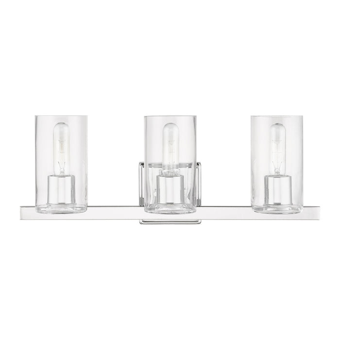 Livex Lighting 18033-05 Three Light Vanity Sconce, Polished Chrome