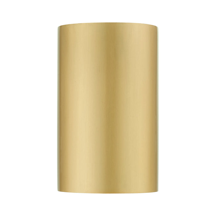 Livex Lighting 22061-32 One Light Outdoor Wall Sconce, Satin Gold
