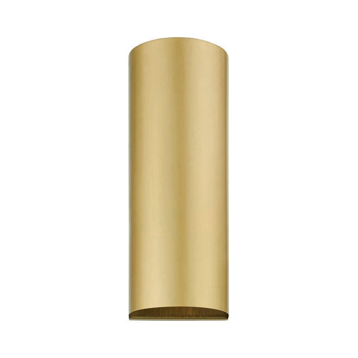 Livex Lighting 22063-32 One Light Outdoor Wall Sconce, Satin Gold